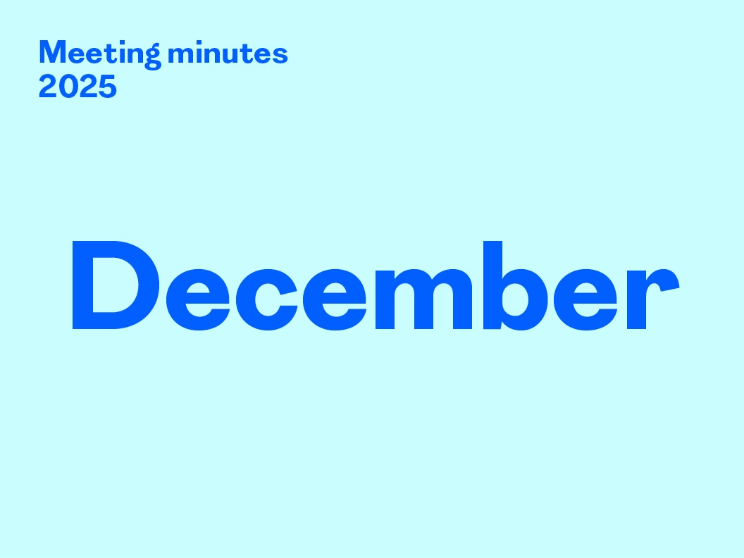 Minutes – December 2025